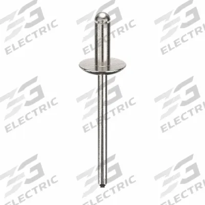 APPROVED VENDOR Blind Rivet,1 3/4" L,0.156" dia,PK500: Inch, 1 3/4 in Overall Lg, 27/64 in Body Lg - Large Flange Blind Rivets