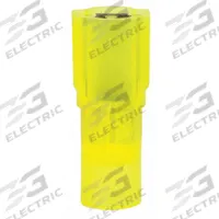 3M Wire Disconnect: Female Socket, Yellow, Nylon, Full Coverage, 12 AWG – 10 AWG Wire Size (MPN FDI10-250Q). Key specifications — Brand: 3M; Manufacturer Part Number: FDI10-250Q.