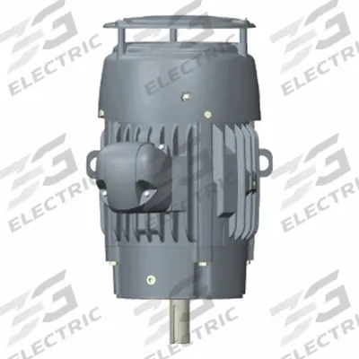 U.S. MOTORS Motor: Flange Mount, Totally Enclosed Fan Cooled, 2 hp - C-Face 3-Phase General Purpose AC Motors