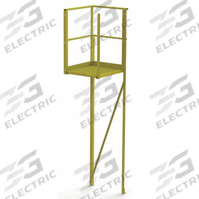 TRI-ARC Turn Platform: 6.8 ft Overall Ht - Turn Platforms