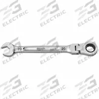 MILWAUKEE Combination Wrench: Chrome Vanadium Steel, Chrome, 20 mm Head Size, 272 mm Overall Lg (MPN 45-96-9620). Key specifications — attr309600: 20 mm; attr309611: Chrome; attr309610: Chrome Vanadium Steel; attr309604: No; attr309612: No; attr309613: No; attr309615: Yes; attr324932: MILWAUKEE.