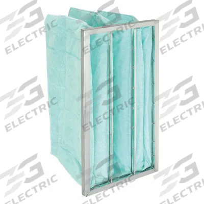 GRAINGER Pocket Air Filter: 24 in x 12 in x 15 in, MERV 11, Orange, Synthetic - MERV 11 Pocket Air Filters