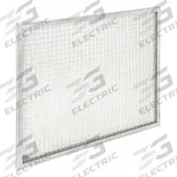 GRAINGER Washable Metal Air Filter: 20 in x 25 in x 1 in, Galvanized Steel, Mesh (MPN 2GFR9). Key specifications — Brand: GRAINGER; Media Material: Galvanized Steel; Frame or Header Material: Galvanized Steel; Air Filter Construction: Mesh; Air Filter Item: Washable Metal Air Filter.