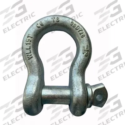 APPROVED VENDOR Anchor Shackle: Anchor Shackle, 30,000 lb Working Load Limit, Alloy Steel - High-Strength Anchor Shackles for Lifting