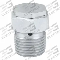 LDI INDUSTRIES Filter Vent: 40 micron Filter, Steel, 1/2", PTF, Removable/Cleanable Filter Design (MPN FV104-S). Key specifications — Brand: LDI INDUSTRIES; Thread Size: 1/2"; Thread Type: PTF; Body Material: Steel.