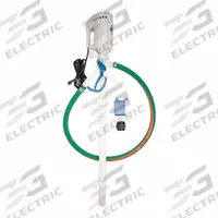 FINISH THOMPSON Electric Drum Pump: Pump with Hose & Nozzle, 1 hp HP, 115 V AC, 40 gpm, PVDF, PVDF (MPN PFV-48 & M3TV Kit). Key specifications — Brand: FINISH THOMPSON; Suction Tube Material: PVDF.