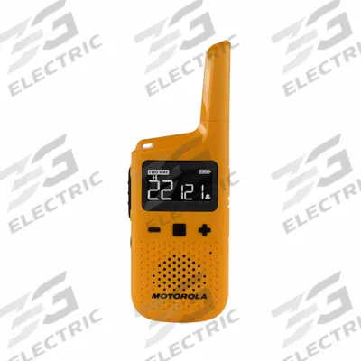 MOTOROLA Handheld Two Way Radio: Talkabout T380 Series, FRS/GMRS, Analog, 2 W, 22 Channels - FRS & GMRS Personal Radios