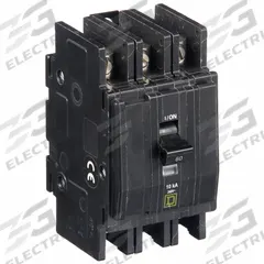 SQUARE D Miniature Circuit Breaker: 60 A, 120/240V AC, Three Phase, 10kA at 120/240V AC, 3 Poles (MPN QOU360). Key specifications — Phase: Three; Amps: 60 A; AC Voltage Rating: 120/240V AC; Max. AIR Rating: 10kA at 120/240V AC; For Use With: Air Conditioning and Refrigeration Equipment; Brand: SQUARE D.