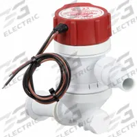 Livewell Pump: 500 gph Max Flow, Through-Hull Angled Pickup Tube, Intake Connection 4 in NPS (MPN 401C). Key specifications — Nameplate Voltage: 12V DC; Brand: RULE.