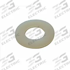 OILITE Thrust Washer: 1/4 in Bore, UHMW Polyethylene, 5/8 in OD, 0.062 in Thick, White, 5 PK (MPN UT-0410-2B). Key specifications — System of Measurement: Inch; Standards: Food Contact Certified; Color: White; Brand: OILITE.