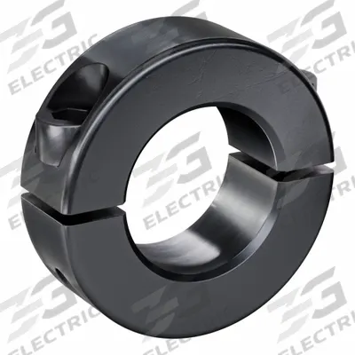 RULAND MANUFACTURING Shaft Collar: 2-Piece, Metric, Round, Clamp-On, 25 mm Bore Dia - Steel Shaft Collars