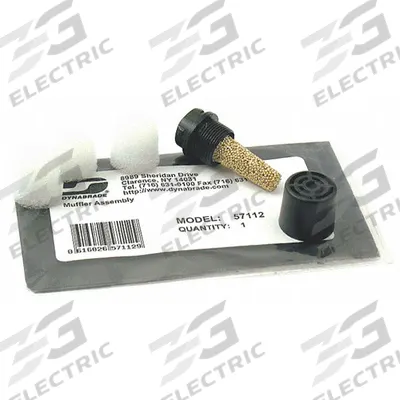 DYNABRADE Muffler Assembly: Mfr Part # 57112 - Air Tool Replacement Parts