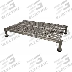 COTTERMAN Work Platform: 6 in Platform Ht - Max, 24 in Platform Wd, 19 in Platform Dp, Steel, 6 in (MPN 1AWP1924A3 A6-9 B8 C1). Key specifications — Brand: COTTERMAN; Color: Gray.