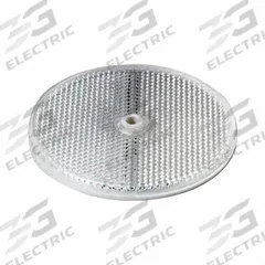 EATON Sensor Reflector: Polarized, Round, Plastic, 76 mm Overall Dia (MPN 6200A-6501). Key specifications — Product Type: Photoelectric Sensor Reflector; Series: Eaton Photoelectric Sensors; Brand: EATON; Manufacturer Part Number: 6200A-6501; Compatible Product Type: Photoelectric Sensors; Material: Plastic; Polarization: Polarized.