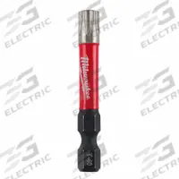 MILWAUKEE Power Bit: Power Bit, T40 Bit Size, Imperial, Torx® Head, T40 Bit Industry Size, 25 PK (MPN 48-32-4188). Key specifications — attr1119738: Hex; attr1119735: Imperial; attr1119740: Standard; attr1119734: Alloy Steel; attr1119737: Power Bit; attr1119741: MILWAUKEE.