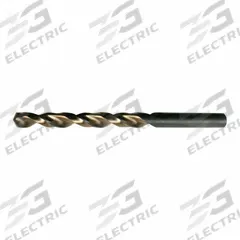 CLE-LINE Jobber Length Drill Bit: 5/64", 135° Split Point, Black & Gold HSS, Parabolic Flute (MPN C18431). Key specifications — attr1225567: 0.0781.