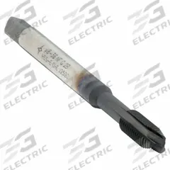 CLEVELAND Spiral Point Tap: #8-36 UNF, 2B, 3 Flute, Plug Chamfer, Hardlube Coated Cobalt (MPN C96009)