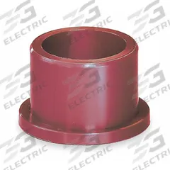 IGUS Flanged Sleeve Bearing: Polymer, 5/16 in Bore, 7/16 in OD, 3/4 in Overall Lg, Dark Red, 5 PK (MPN RFI-0507-12). Key specifications — Brand: IGUS; Color: Dark Red.