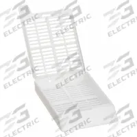 APPROVED VENDOR Embedding Cassette: White, Polyoxymethylene, 1.63 in Overall Lg, 1.11 in Overall Wd (MPN 21RK91). Key specifications — Color: White; Material: Polyoxymethylene; Brand: APPROVED VENDOR; Product Type: Embedding Cassette.
