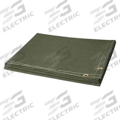STEINER Welding Curtain: Cotton Duck, 4 ft Ht, 6 ft Wd - Standard Welding Curtains