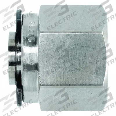 BRENNAN INDUSTRIES Compression Fitting Plug: 1/2 in OD Fitting Size, Compression - Clean & Bagged Single-Ferrule Stainless Steel Fittings