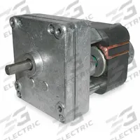DAYTON AC Gearmotor: Parallel, Single Output Shaft, Shaded Pole, Open, 6.6 RPM, 25 in-lb Max Torque (MPN 1MBF5). Key specifications — Brand: DAYTON; Full Load Current: 0.38 A.