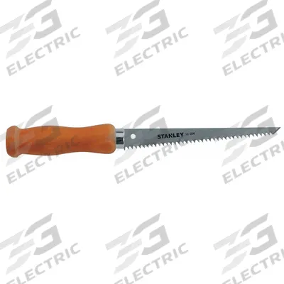 STANLEY Jab Saw: 6 in Blade Lg, Steel, 9 in Overall Lg, 6 - Jab Saws