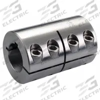 RULAND MANUFACTURING Rigid Shaft Coupling: 35 mm Bore Dia 1, 35 mm Bore Dia 2, Round Keyed, Clamp On (MPN MCLC-35-35-SS). Key specifications — attr870078: RULAND MANUFACTURING.