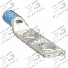 Compression Lug: For 6 AWG, Stranded Wire, 1/4 in Stud Size, Std, Copper Barrel (MPN YA6CL2TC14E2). Key specifications — Inspection Hole: Yes; For Wire Type: Stranded; For Wire Sizes: 6 AWG; Brand: BURNDY; Manufacturer Part Number: YA6CL2TC14E2.