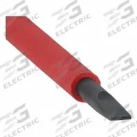 WIHA Insulated Slotted Screwdriver: Insulated SoftFinish, 3.5 mm Tip Size, Long Lg, 8 in Overall Lg (MPN 32015). Key specifications — attr1205183: 3.5 mm; attr1205186: Cushion; attr1205189: WIHA.