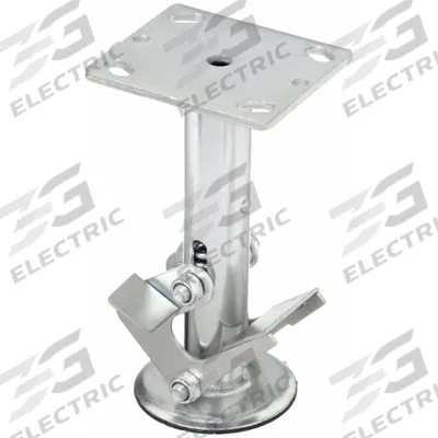APPROVED VENDOR Floor Lock: For 8 in Wheel Dia, 9 1/16 in Floor Lock Retracted Ht - General Purpose Floor Locks