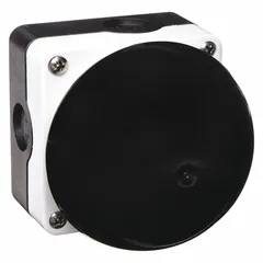 EATON Palm Switch Control Station: Palm Switch, 0 Pilot Lights, 1NO/1NC, No Legend, (1) Palm Switch (MPN FAK-S-KC11-I). Key specifications — Brand: EATON; Operator Legend: No Legend; Operator Color: Black; Environments & Applications: Oil- & Dust-Tight; Operator Configuration Type: (1) Palm Switch.