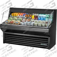 TRUE REFRIGERATION Refrigerated Merchandiser: 43 3/8 in x 60 1/8 in x 30 1/8 in, Black, 3 Shelves (MPN THAC-60-HC-LD). Key specifications — attr1277723: TRUE REFRIGERATION; attr1277683: R-290; attr1277691: No; attr1277694: Black; attr1280716: Partial Glass Panel with Glass Sides; attr1280729: THAC.