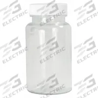 QORPAK Wide Mouth Bottle: PET, 500 mL, 16.9 fl oz, Closure Included, Colorless, 45-400, Polyethylene (MPN PLC-06838). Key specifications — Brand: QORPAK; Graduated: No; Body Color: Colorless.