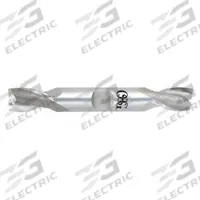 OSG Square End Mill: Cobalt, Double End, 2 Flute, 13 mm Mill Dia, 28.57 mm LOC, 114.3 mm OAL (MPN 5821200)