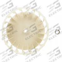 WHIRLPOOL Blower Wheel: Y303836. Key specifications — attr1040959: WHIRLPOOL; attr1065083: Y303836; attr1065088: Dryer Wheel Blower.