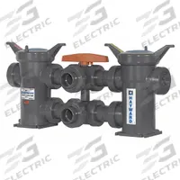 HAYWARD Basket Strainer: CPVC, 0.0312 in Screen Size, Dual, Socket and Threaded, 1/2 in (MPN DB2050ST132). Key specifications — Brand: HAYWARD; Compatible Product Type: Water; Gasket Material: FPM; Screen Material: CPVC.