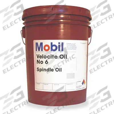 MOBIL Spindle Oil: Velocite No. 6, 5 gal - Spindle Oils