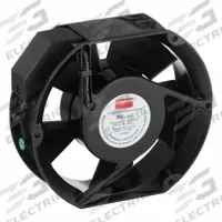 DAYTON Axial Fan: 6 3/4 in Ht, 2 in Dp, IP33, Terminals, 120V AC, Aluminum (MPN 55VD26). Key specifications — Brand: DAYTON.