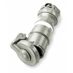HUBBELL Pin and Sleeve Connector: Gray, 250V DC/600V AC, Single Phase, 60 A, 3 Pole, 2 Wire (MPN VPR6365). Key specifications — Brand: HUBBELL.