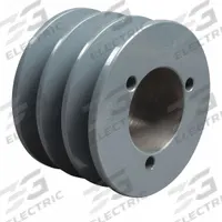 APPROVED VENDOR V-Belt Pulley: 3V315, 3 Groove, 3.15 in OD, Bushed Bore, SH, For 3V/3VX Belt Section (MPN 3V3153). Key specifications — Pulley Industry Number: 3V315; Pitch Diameter: 3.15 in (3V); For Belt Section (broad, with similar types): 3V or 3VX.