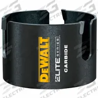 DEWALT Hole Saw: 4 1/4 in Saw Dia., 2 7/16 in Max. Cutting Dp, 5/8"-18 Thread Size, Carbide Tipped (MPN DAH4414). Key specifications — attr1098040: 5/8"-18; attr1098049: DEWALT.
