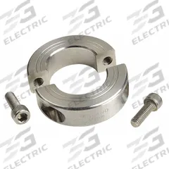 RULAND MANUFACTURING Shaft Collar: 2-Piece, Metric with Inch Bore, Round, Clamp-On, 19 mm Collar Wd (MPN MSP-31E-SS). Key specifications — attr671628: RULAND MANUFACTURING.