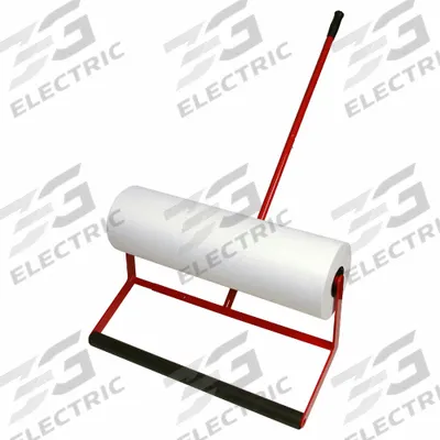 3M Applicator: 28 in Compatible Roll Size, 31 in Lg, Magnets, Red - Mobile Surface Protection Dispensers
