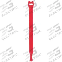 VELCRO BRAND Perforated Back to Back Strap: 8 in Lg, 2.00 in, 0.75 in Wd, Nylon/Polypropylene, 45 PK (MPN 176042). Key specifications — Max. Bundle Dia.: 2.00 in; Material: Nylon; Color: Red; Brand: VELCRO BRAND.