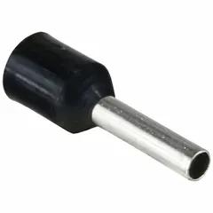 APPROVED VENDOR Wire Ferrule: 16 AWG Max Wire Size, Holds 1 Wire, Black, Nylon, 0.08 in Ferrule Dia (MPN 797UZ5). Key specifications — Brand: APPROVED VENDOR.