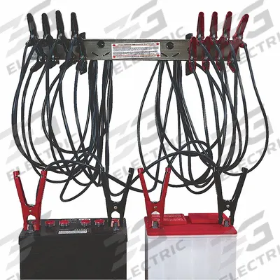 ASSOCIATED EQUIP Bus Bar: Charging, Manual, For AGM/EFB/Gel/Lithium-Ion/Wet Cell - Mounted Bus Bars