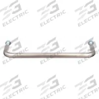 MONROE PMP Pull Handle: Threaded Holes, Stainless Steel, Silver, #6-32 Screw Size, 0.25 in (MPN PH-0141). Key specifications — Brand: MONROE PMP; Projection Type: Non-Recessed; Material: Stainless Steel; Finish: Polished; Color: Silver; Folding Type: Fixed; Mounting Type: Threaded Holes; Screw Size: #6-32.