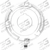 BRADY Push Button Lockout Base: For 0.87 in Max Button Dia, Clear, 0.3 in x 2.5 in x 2.5 in, 5 PK (MPN 130823). Key specifications — Brand: BRADY.