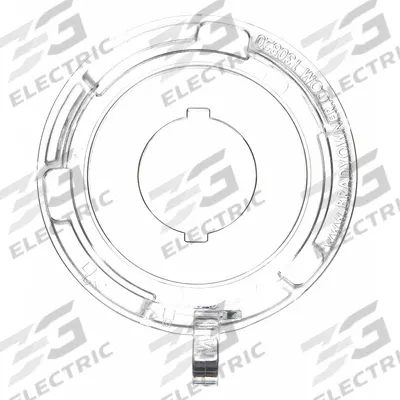 BRADY Push Button Lockout Base: For 0.87 in Max Button Dia, Clear, 0.3 in x 2.5 in x 2.5 in - Bases for Removable-Cover Push-Button Lockouts